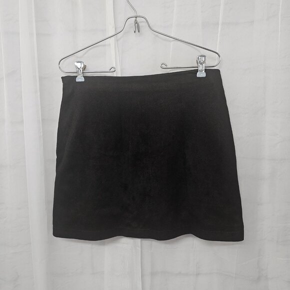 Andree by Unit Skirt Mini Black Pink Embroidered Grunge Fairy Floral M - Picture 4 of 8